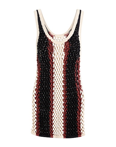 DIOTIMA Top Beige 76% Cotone, 24% Nylon, Acrilico