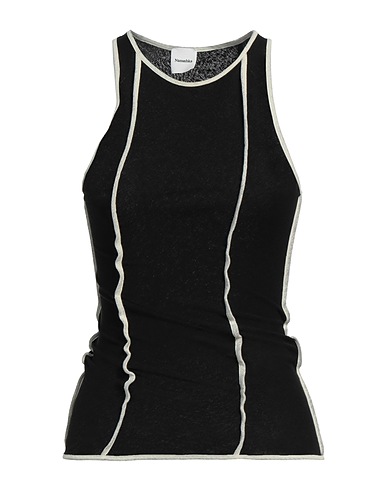 NANUSHKA Vest Black 100% Recycled polyester