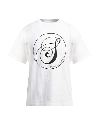 SEQUEL T-shirt Bianco 100% Cotone