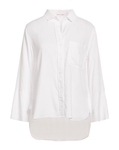 BELLA DAHL Camicie e bluse tinta unita Bianco 100% Lyocell Tencel™