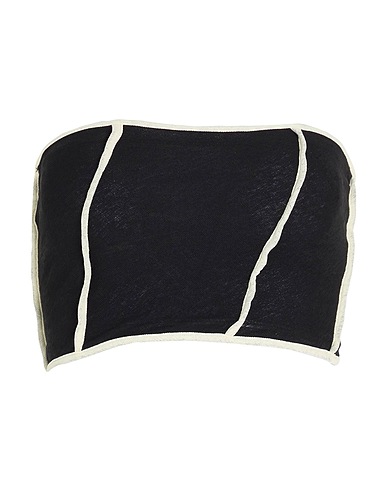 NANUSHKA Top Black 100% Recycled polyester