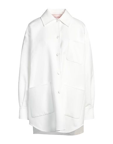 VALENTINO GARAVANI Solid colour shirts & blouses 99% Cotton, 1% Polyamide