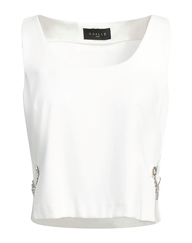 GAëLLE Paris Top Ivory 60% Viscose, 35% Polyamide, 5% Elastane