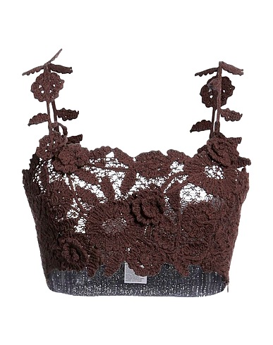 BLUMARINE Top 75% Cotton, 25% Polyamide