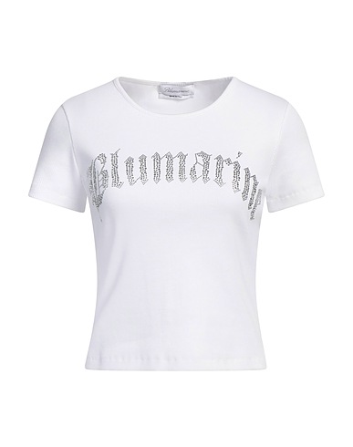 BLUMARINE Футболка Белый 95% Хлопок, 5% Эластан