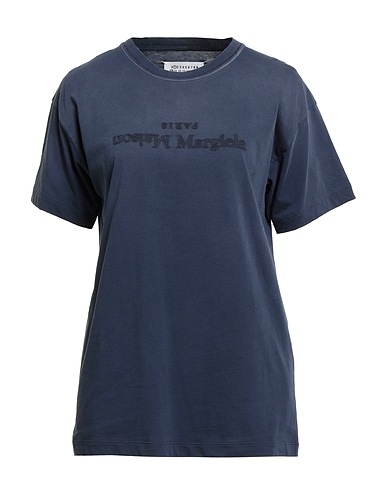 MAISON MARGIELA T-shirt Slate blue 100% Cotton