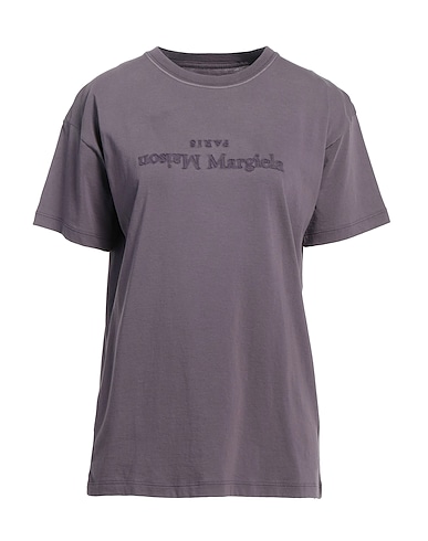 MAISON MARGIELA T-shirt Purple 100% Cotton