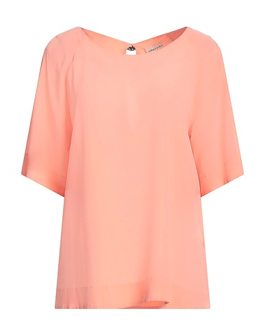 ALESSIA SANTI Silk top Salmon pink 100% Silk