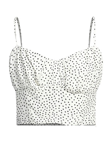 MAR DE MARGARITAS Bustier Off white 100% Viscose, Polyester