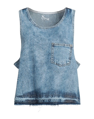 8PM Top BLU 100% Algodón