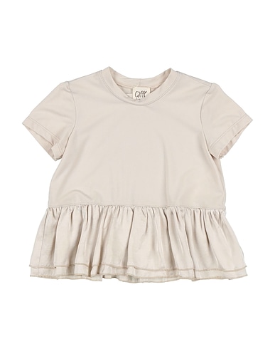 CAFFÉ D'ORZO T-shirt BEIGE 92% Viscose, 8% Elastane, Rayon