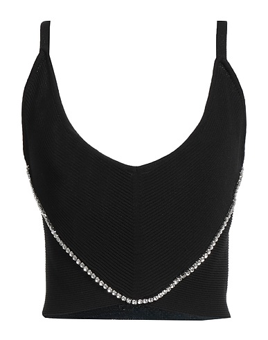 GAëLLE Paris Top Black 88% Viscose, 12% Polyester