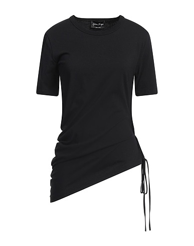 ANDREA YA' AQOV T-shirt Nero 100% Cotone
