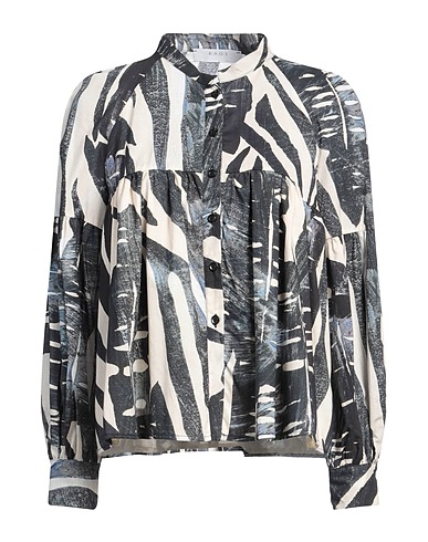 KAOS Patterned shirts & blouses Charcoal 100% Cotton
