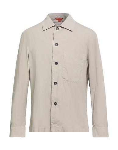 BARENA Giubbotto Grigio chiaro 97% Cotone, 3% Elastan