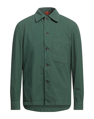 BARENA Jacket Green 97% Cotton, 3% Elastane