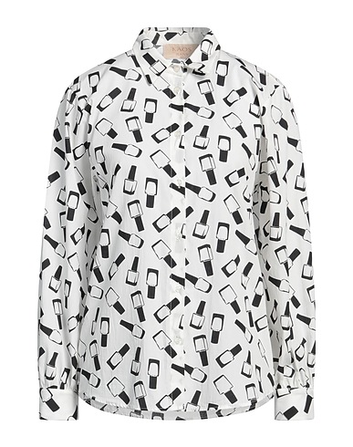 KAOS JEANS Patterned shirts & blouses White 100% Cotton