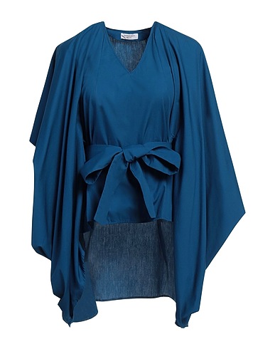 BARBARA PALA Top Blue 100% Cotton