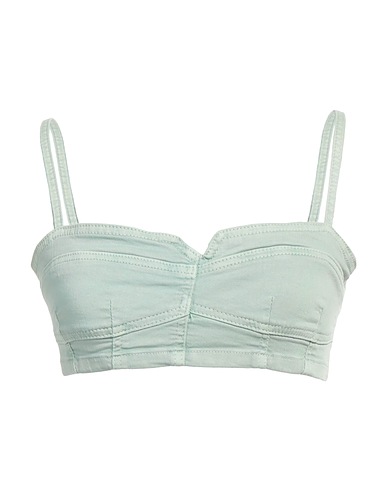 HINNOMINATE Top Light green 100% Cotton