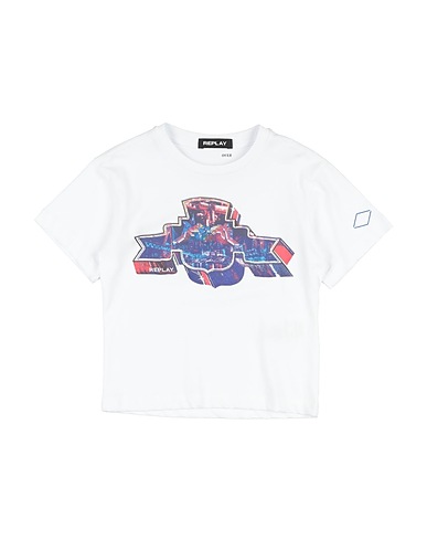 REPLAY & SONS T-shirt White 100% Cotton