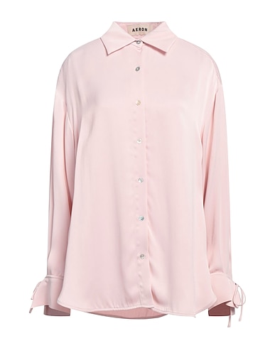 AERON Solid color shirts & blouses Blush 100% Viscose