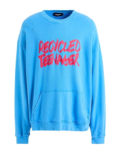 DSQUARED2 Sweatshirt Azure 100% Cotton