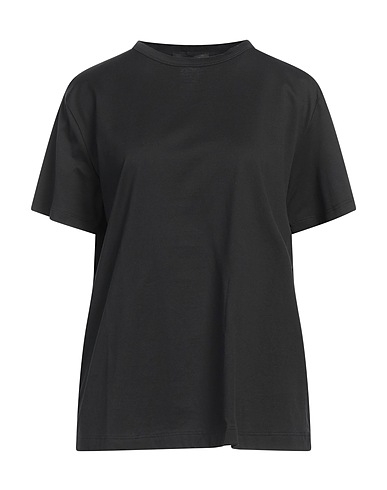 FABIANA FILIPPI T-shirt Nero 100% Cotone, Viscosa