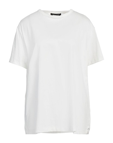 FABIANA FILIPPI T-Shirt OFF WHITE 100% Baumwolle, Viskose