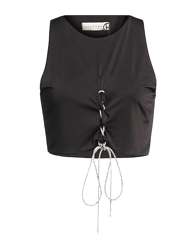 HAVEONE Top Nero 93% Poliestere, 7% Fibre elastiche