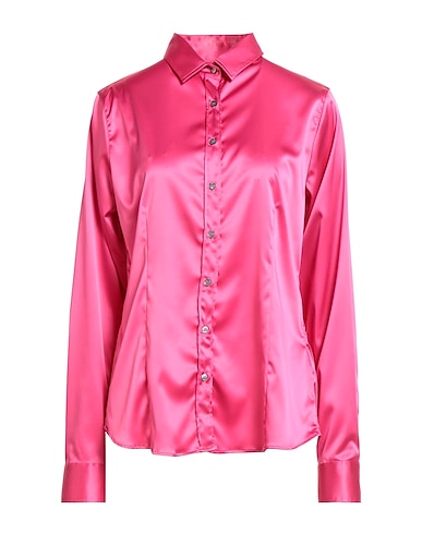 ROBERT FRIEDMAN Solid colour shirts & blouses Fuchsia 92% Polyester, 8% Elastane