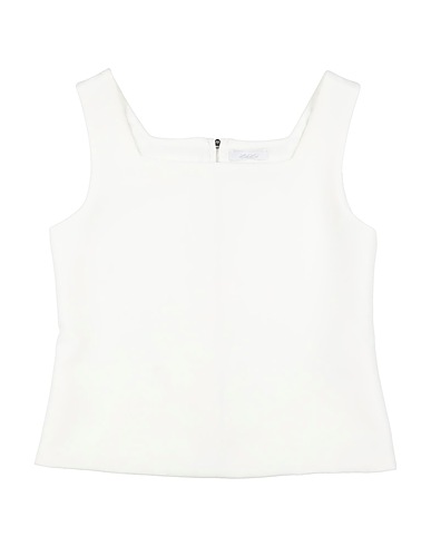 L:Ú L:Ú by MISS GRANT Top Ivory 92% Polyester, 8% Elastane