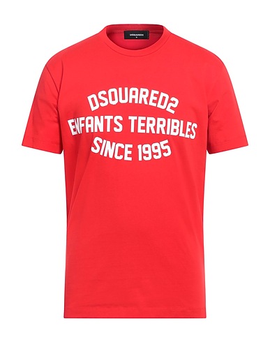 DSQUARED2 T-shirt Red 100% Cotton