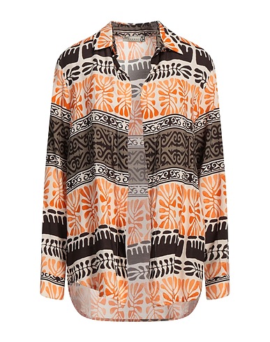 HAVEONE Patterned shirts & blouses Ivory 100% Viscose