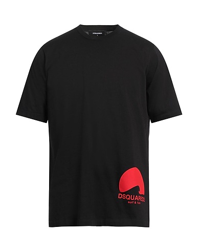 DSQUARED2 T-shirt Black 100% Cotton