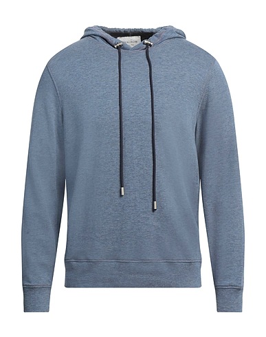 ROYAL ROW Hooded track jacket  Slate blue 100% Cotton