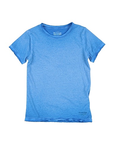 BOMBOOGIE T-shirt Azure 100% Cotton