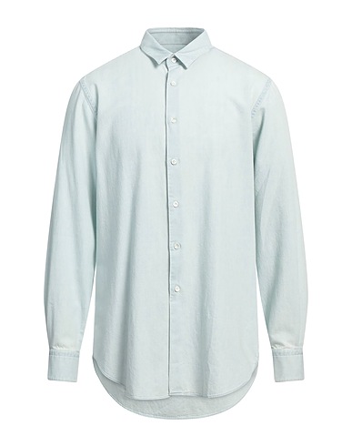 PAL ZILERI Denim shirt Blue 100% Cotton