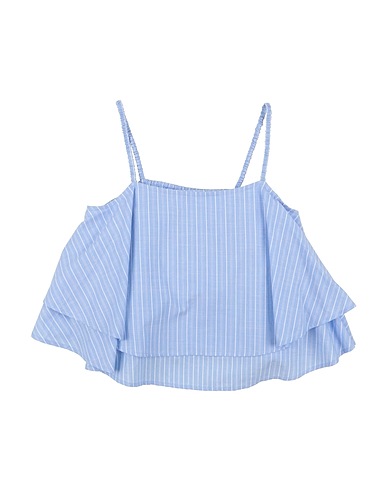LIU •JO Top Light blue 100% Cotton