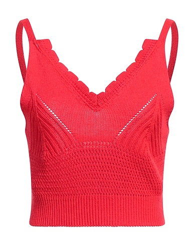 VICOLO Top Coral 50% Cotton, 50% Acrylic
