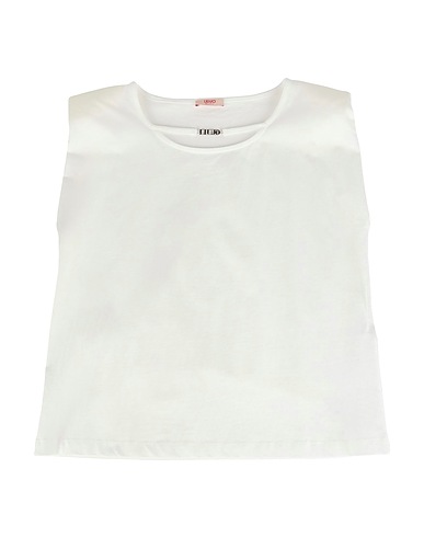 LIU •JO Tanktop Weiß 100% Baumwolle