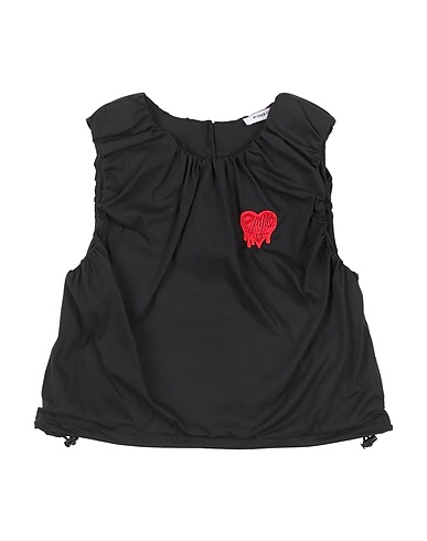 PINKO UP Top Black 71% Cotton, 25% Polyamide, 4% Elastane