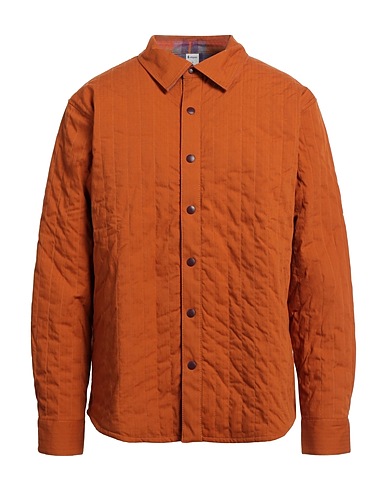 COTOPAXI Solid colour shirt Rust 66% Cotton, 31% Nylon, 3% Elastane