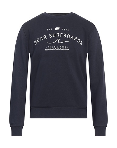 BEAR Sweatshirt Navy blue 80% Cotton, 20% Polyester