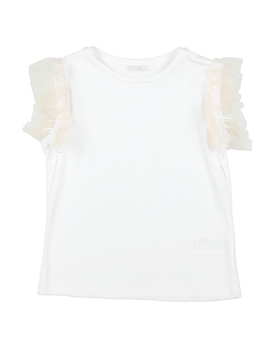 L:Ú L:Ú by MISS GRANT T-shirt White 96% Cotton, 4% Elastane