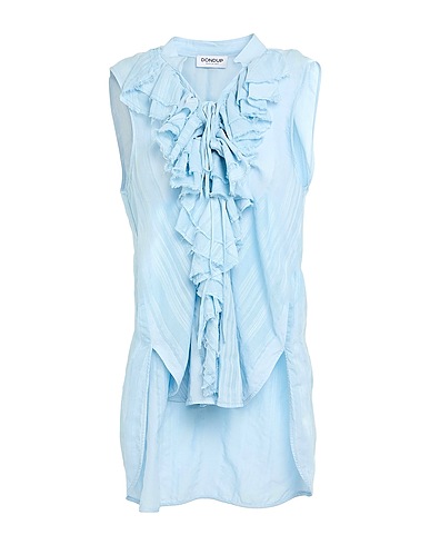 DONDUP Top Sky blue 50% Cotton, 50% Viscose