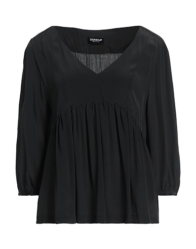 DONDUP Top Schwarz 75% Acetat, 25% Seide
