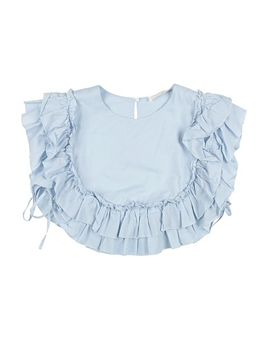 FIORILE Top Hellblau 100% Baumwolle