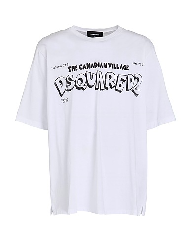 DSQUARED2 Ｔシャツ ホワイト コットン 100%