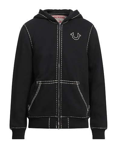 TRUE RELIGION スウェット ブラック コットン 63% / ポリエステル 37%