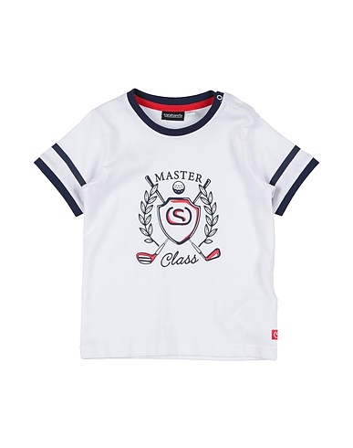 SARABANDA T-shirt Bianco 100% Cotone